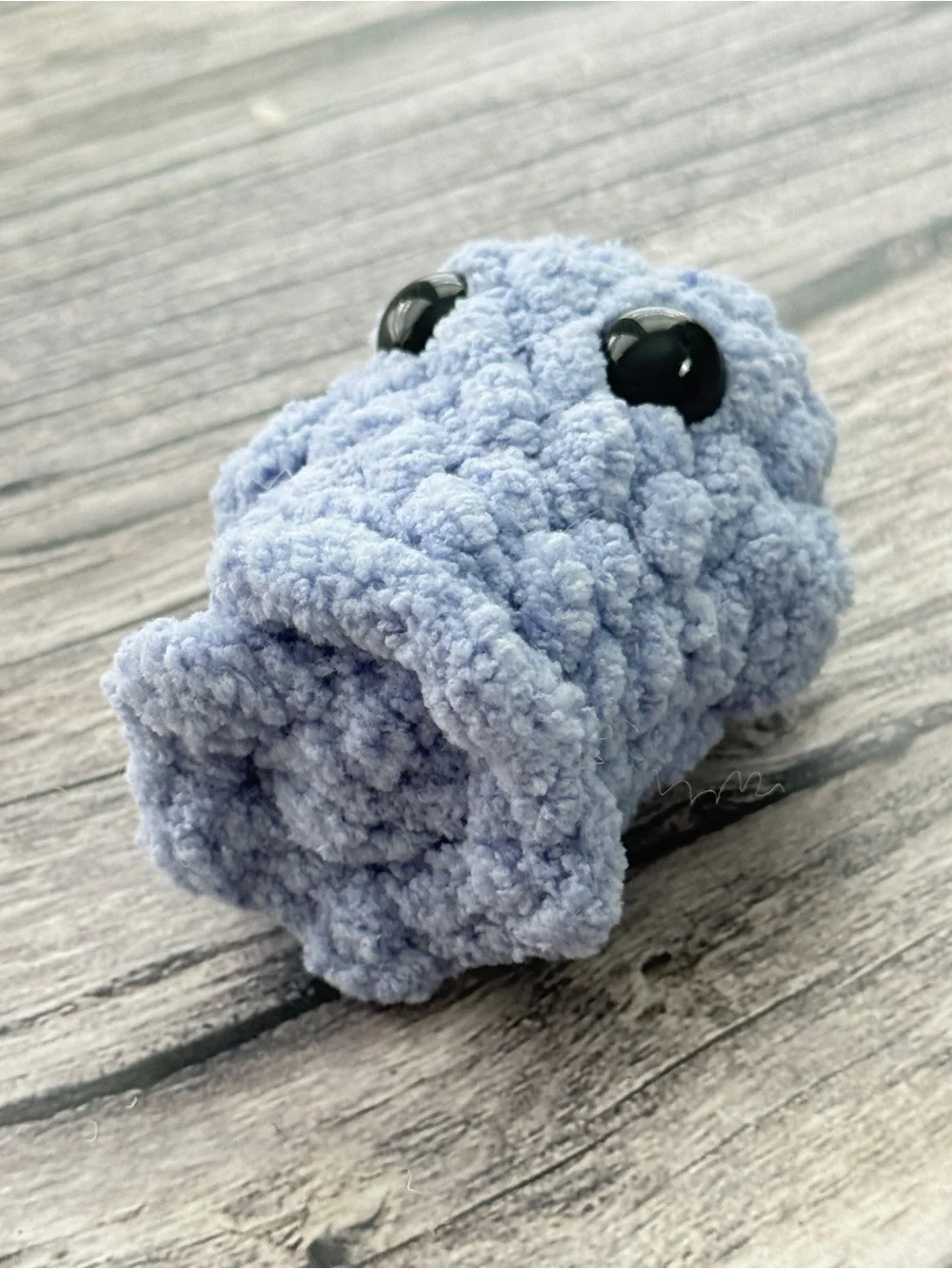 Handmade Lavender Crochet Ghost Keychain – 3”